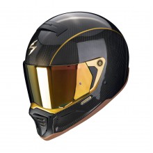 Шлем SCORPION EXO-HX1 CARBON SE Noir-Or (61)