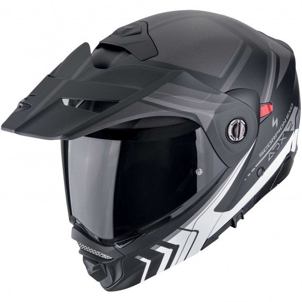 Шлем SCORPION ADX-2 LEWIS Noir mat-Argent (159)