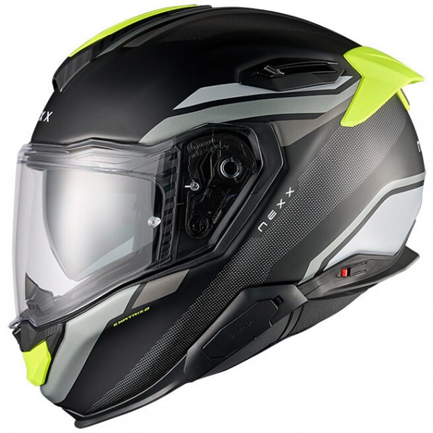 Шлем NEXX X.TR QUANTA BLACK.NEON MT