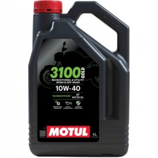 Масло Motul 3100 GOLD 10W40 4T моторное , полусинтетическое для четырехтактных двигателей мотоциклов