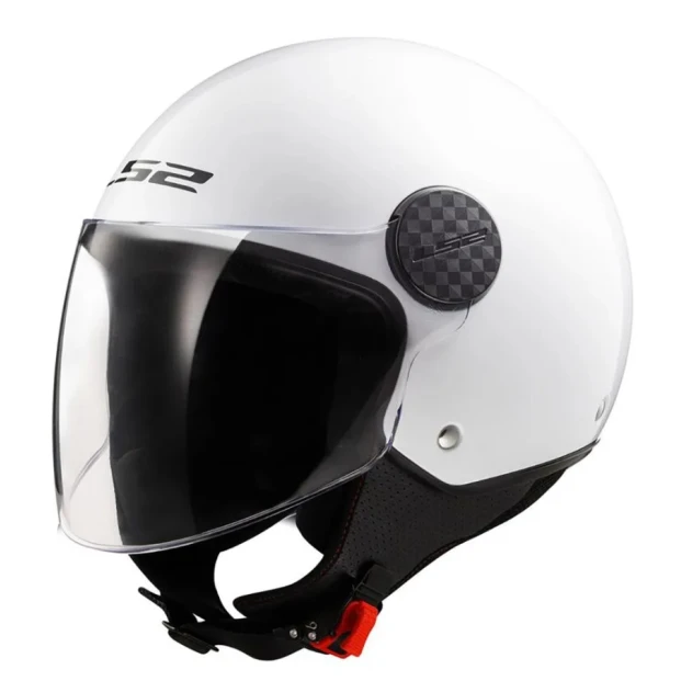 Шлем LS2 OF558 SPHERE LUX II SOLID GLOSS WHITE-06