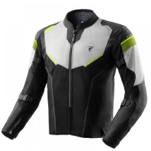 Куртка текстильная женская REBELHORN HIFLOW 5 BLACK GREY FLUO YELLOW