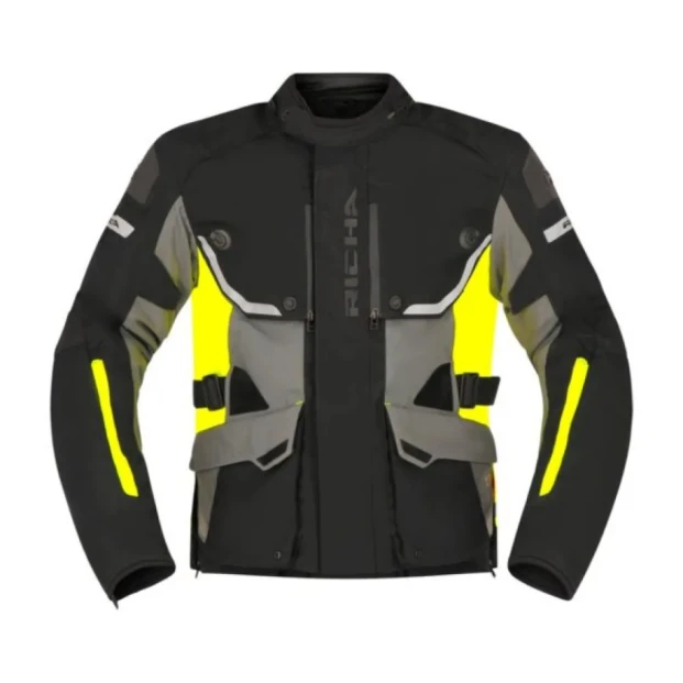 Куртка RICHA INFINITY 3 PRO black/yellow с протектором