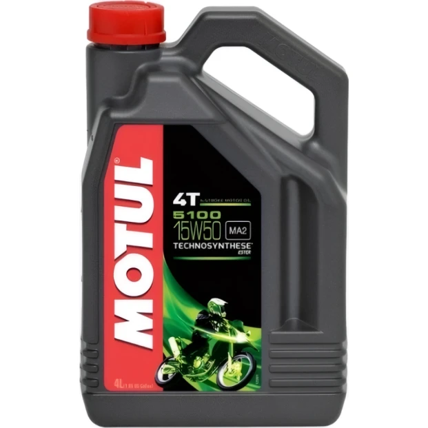 Motul 15W50 (4L) 5100 4T Масло моторное API SP, JAS