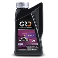 Масло моторное для картинга GRO KART-2, 100% synthetic lubricant based on Esters,1 л