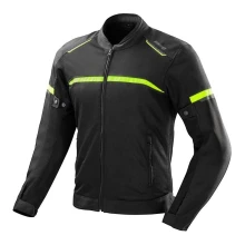 Куртка текстильная OZONE NEO AIR BLACK/FLUO YELLOW