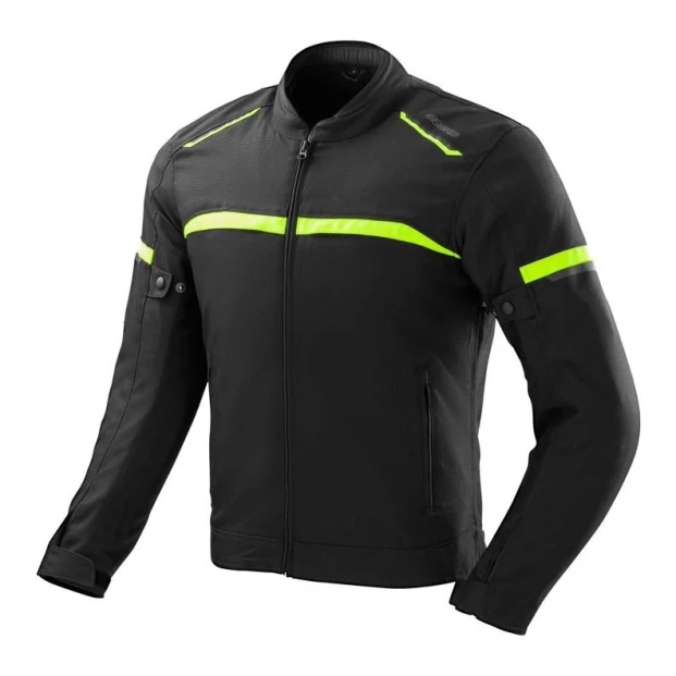 Куртка текстильная OZONE NEO BLACK/FLUO YELLOW