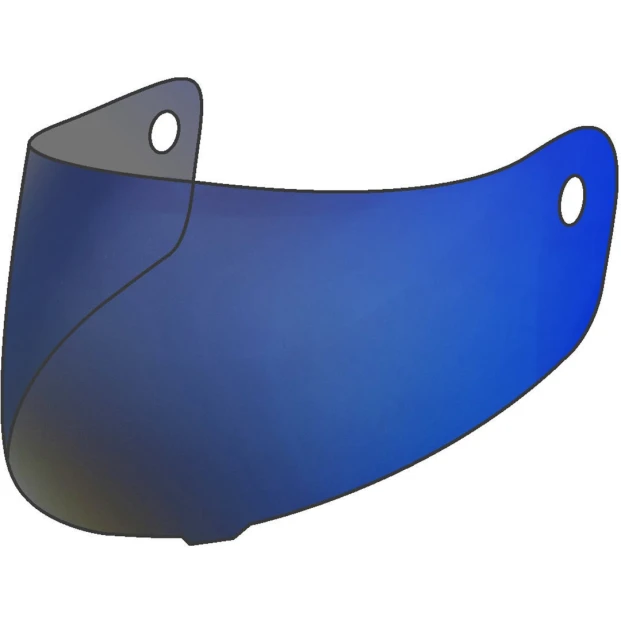 ВИЗОР SCORPION EXO-230/Z1 Shield Mirrored Blue (KDF-25) (70)