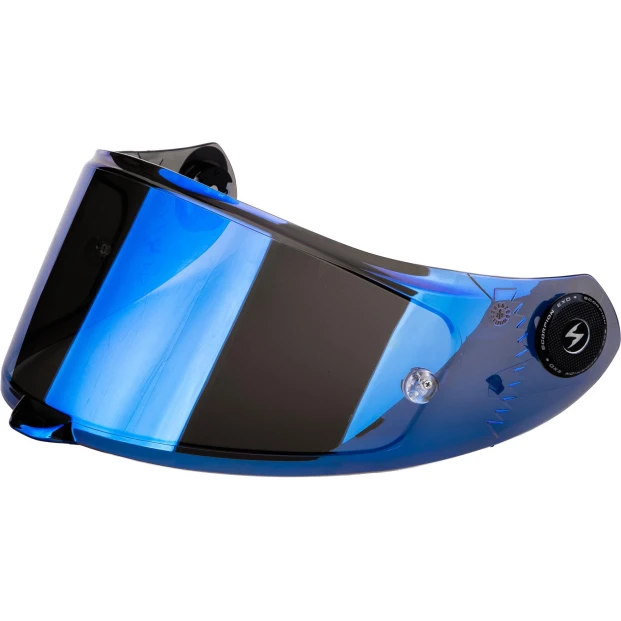 ВИЗОР SCORPION KDS-F-04 EXO-RACE AIR Mirror Shield Blue (70)