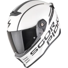 Шлем SCORPION COVERT FX DANKO Blanc mat perle-Noir (381)
