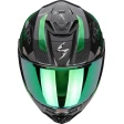 Шлем SCORPION EXO-1500 CARBON AIR PLATTED Noir-Vert (69)
