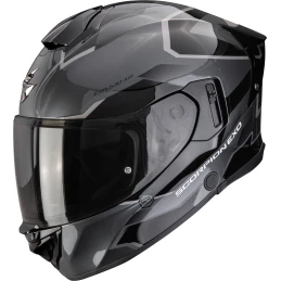 Шлем SCORPION EXO-530 AIR CLIP Argent-Noir (383)