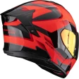 Шлем SCORPION EXO-530 AIR CLIP Rouge-Noir (384)
