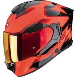 Шлем SCORPION EXO-530 AIR CLIP Rouge-Noir (384)