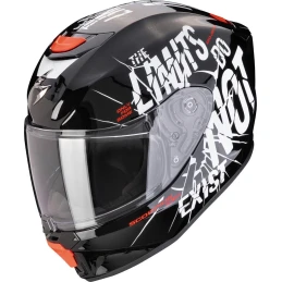 Шлем SCORPION EXO-JNR AIR BOUM Noir-Blanc (63)
