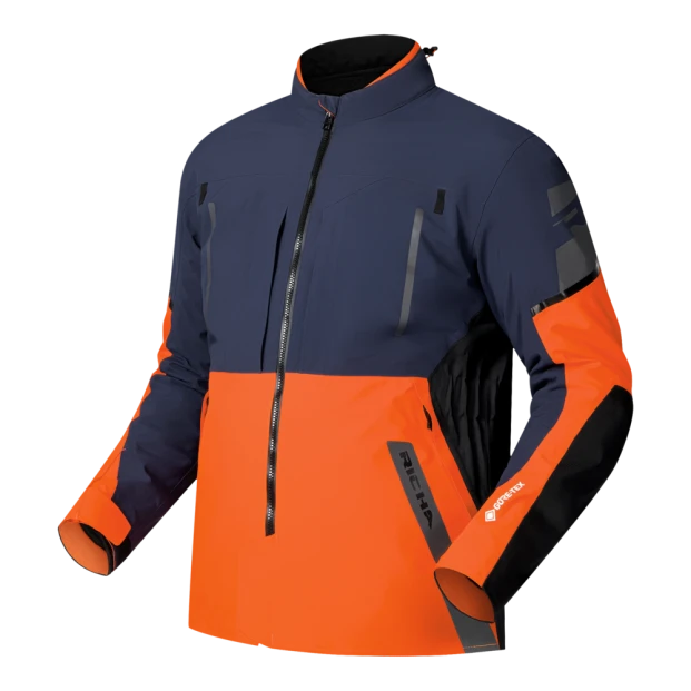 КУРТКА RICHA ORION GTX dark blue/orange