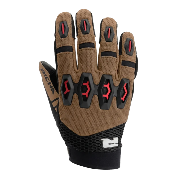 ПЕРЧАТКИ RICHA R-MX brown/red