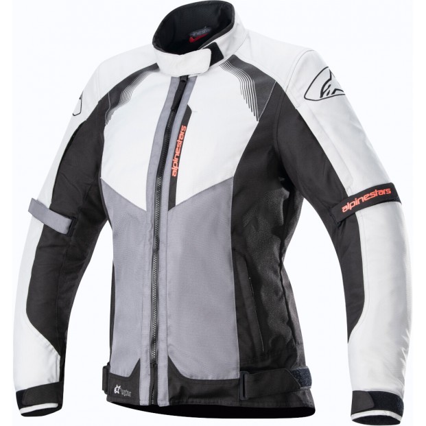 Куртка текстильная ALPINESTARS LADY STELLA HEADLANDS DRYSTAR DARK GREY/ICE GREY/FLUO CORAL