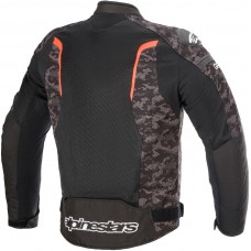 Куртка текстильная ALPINESTARS T-GP PLUS R V3 BLACK CAMO/FLUO RED