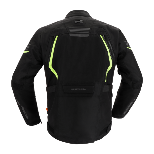 Куртка RICHA PHANTOM 3 BLACK/FLUO YELLOW