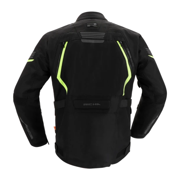 Куртка RICHA PHANTOM 3 BLACK/FLUO YELLOW