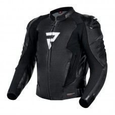 Куртка кожаная REBELHORN VELOCE BLACK/WHITE