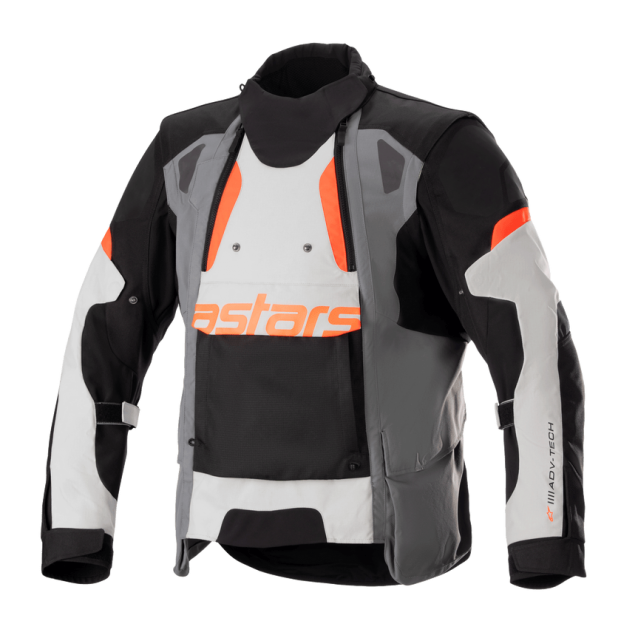 Куртка текстильная ALPINESTARS HALO DRYSTAR DARK GRAY ICE GRAY BLACK 