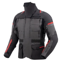 Куртка текстильная REBELHORN CUBBY V BLACK/ANTHRACITE/RED