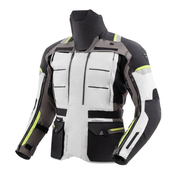 Куртка текстильная REBELHORN CUBBY V BLACK/GREY/FLUO YELLOW 