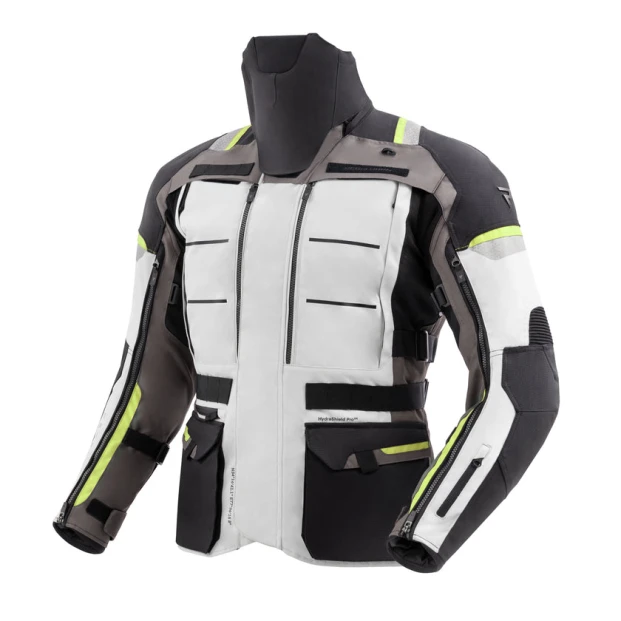 Куртка текстильная REBELHORN CUBBY V BLACK/GREY/FLUO YELLOW