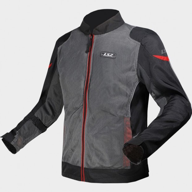 Куртка LS2 AIRY EVO MAN GREY BLACK RED