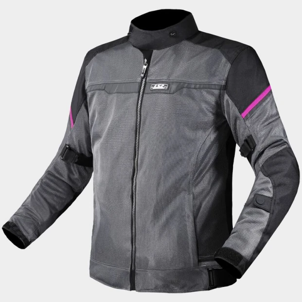 Куртка LS2 RIVA LADY BLACK DARK GREY PINK