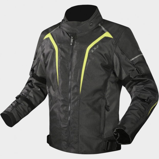 Куртка LS2 SEPANG MAN BLACK GREY H-V YELLOW