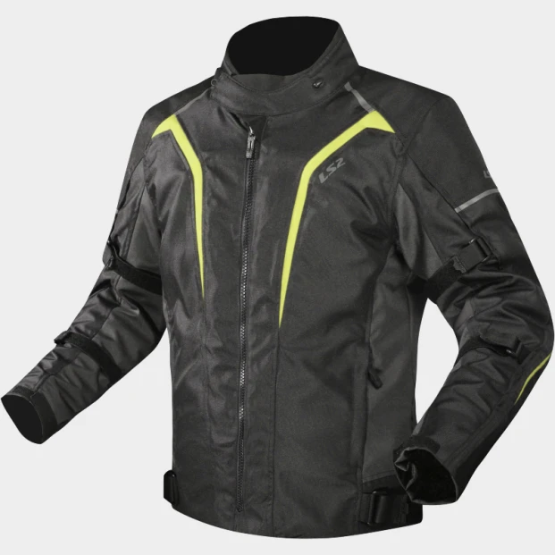 Куртка LS2 SEPANG MAN BLACK GREY H-V YELLOW
