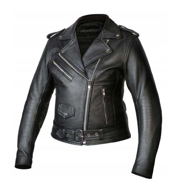 Куртка кожанная OZONE RAMONES LADY BLACK