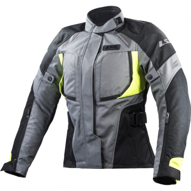 Куртка  LS2 PHASE LADY GREY BLACK YELLOW