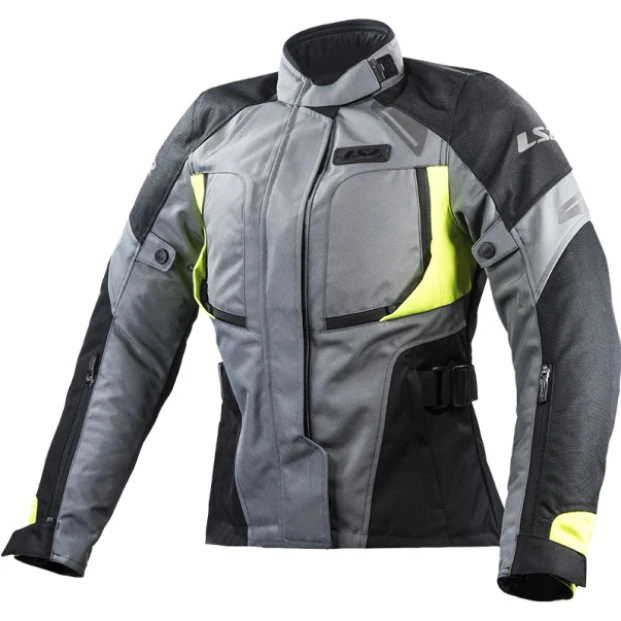 Куртка  LS2 PHASE LADY GREY BLACK YELLOW