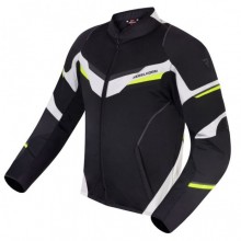 Куртка текстильная REBELHORN FLUX BLACK/ICE/FLO YELLOW