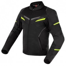 Куртка текстильная REBELHORN FLUX BLACK/FLO YELLOW