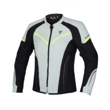 Куртка женская текстильная REBELHORN LUNA LADY BLACK/ICE/FLO YELLOW