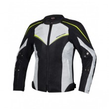 Куртка текстильная REBELHORN HIFLOW IV BLACK/SILVER/FLO YELLOW