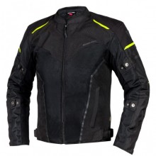 Куртка текстильная REBELHORN HIFLOW IV BLACK/FLO YELLOW