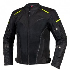 Куртка текстильная REBELHORN HIFLOW IV BLACK/FLO YELLOW