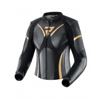 Куртка кожаная женская REBELHORN REBEL LADY BLACK/GOLD