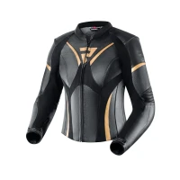 Куртка кожаная женская REBELHORN REBEL LADY BLACK/GOLD