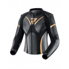Куртка кожаная женская REBELHORN REBEL LADY BLACK/GOLD