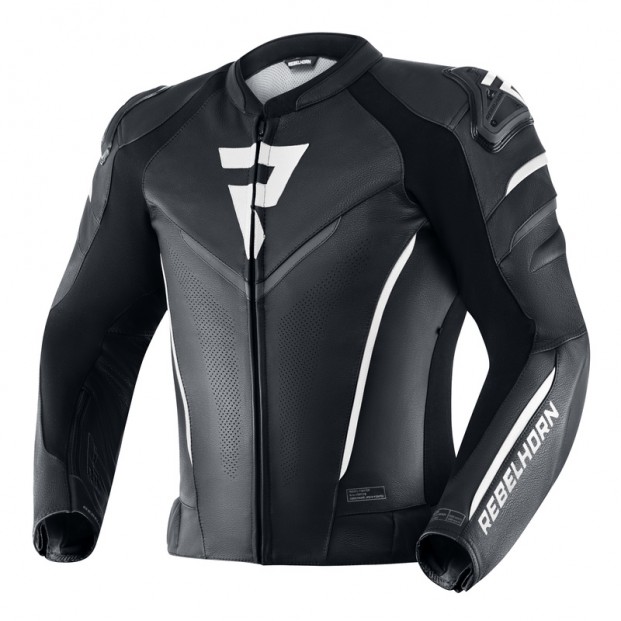 Куртка Rebelhorn Fighter Black/White Leather