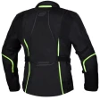 Куртка текстильная OZONE SAHARA LADY BLACK/FLUO YELLOW 