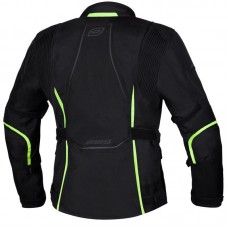 Куртка текстильная OZONE SAHARA LADY BLACK/FLUO YELLOW 