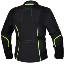 Куртка текстильная OZONE SAHARA LADY BLACK/FLUO YELLOW 